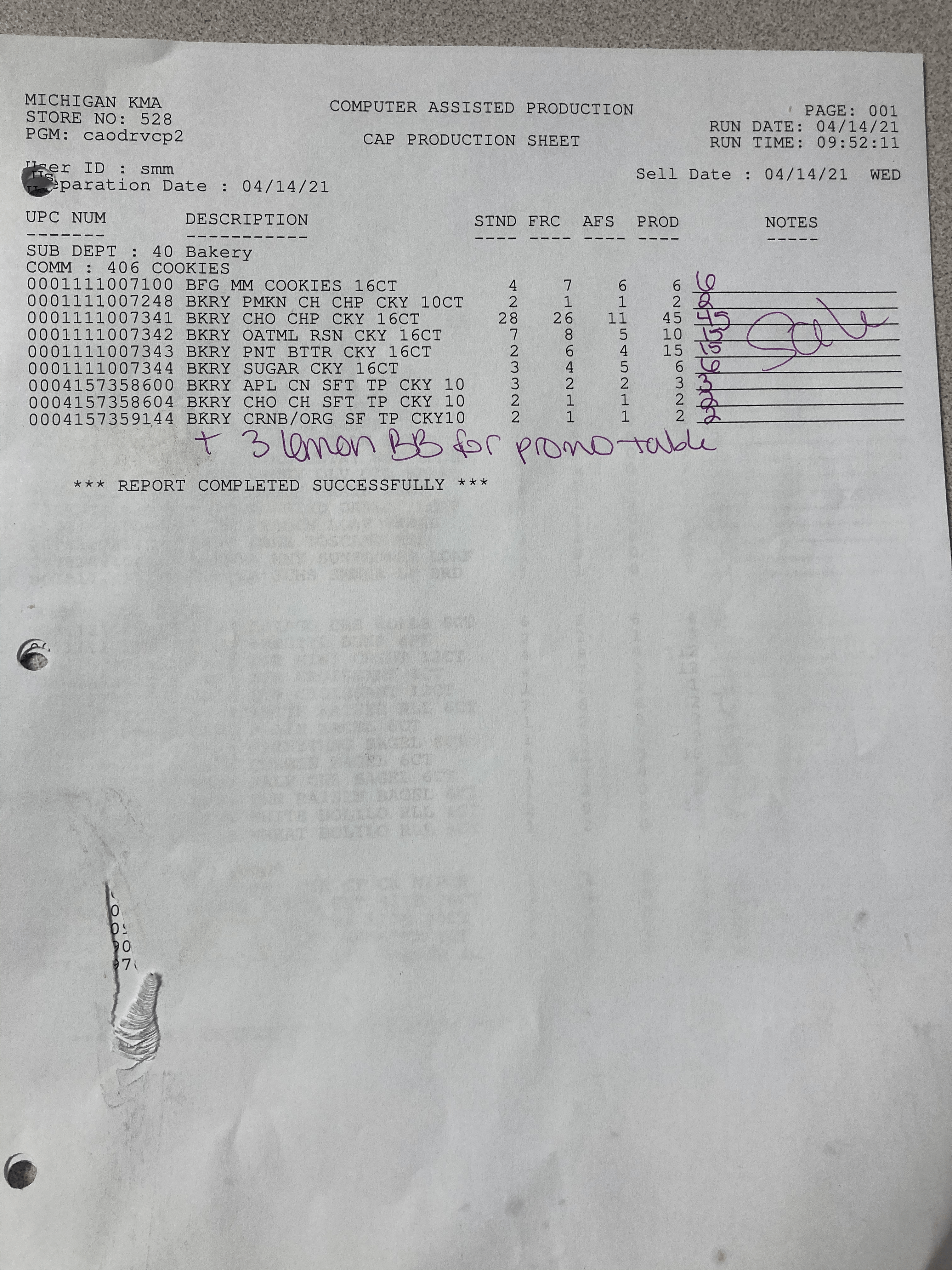 Example image 3 of the old way of computer assisted production