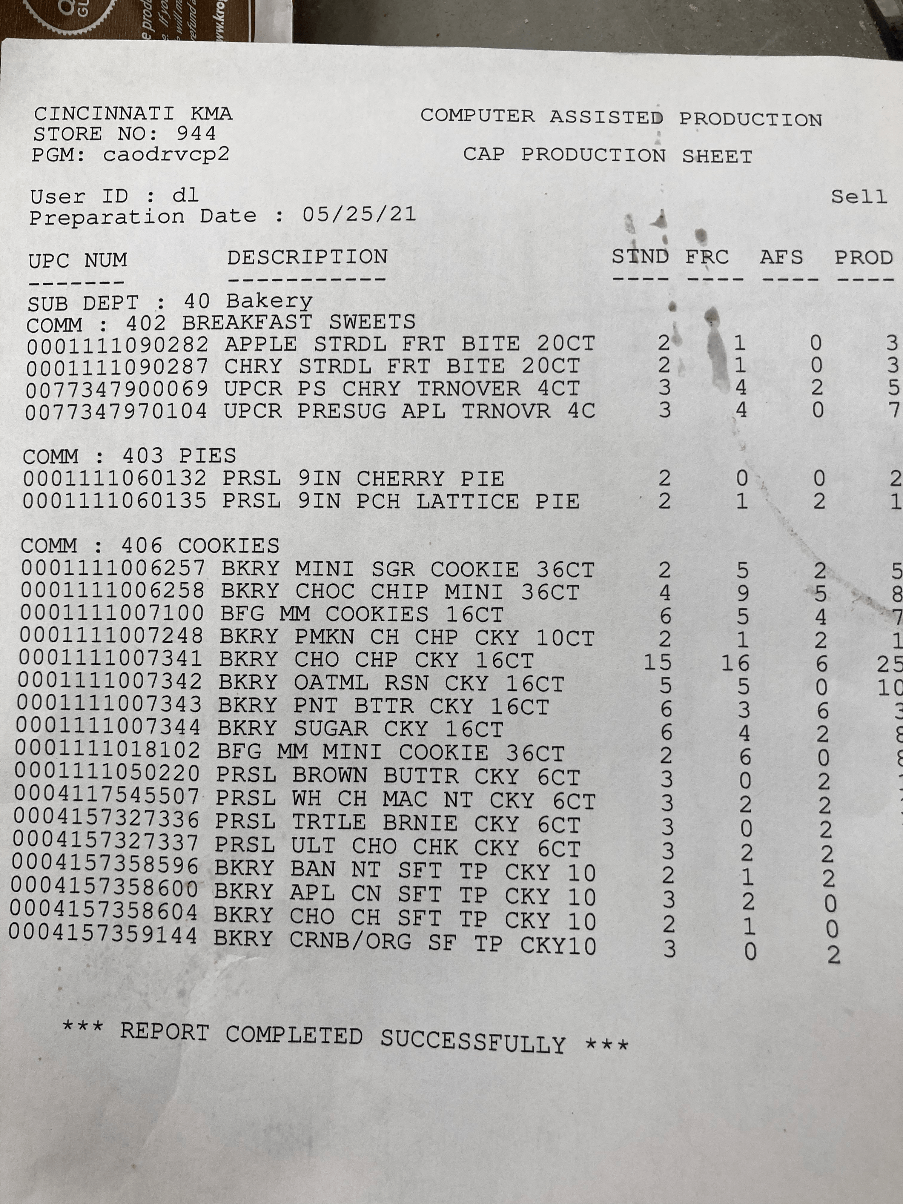 Example image 4 of the old way of computer assisted production